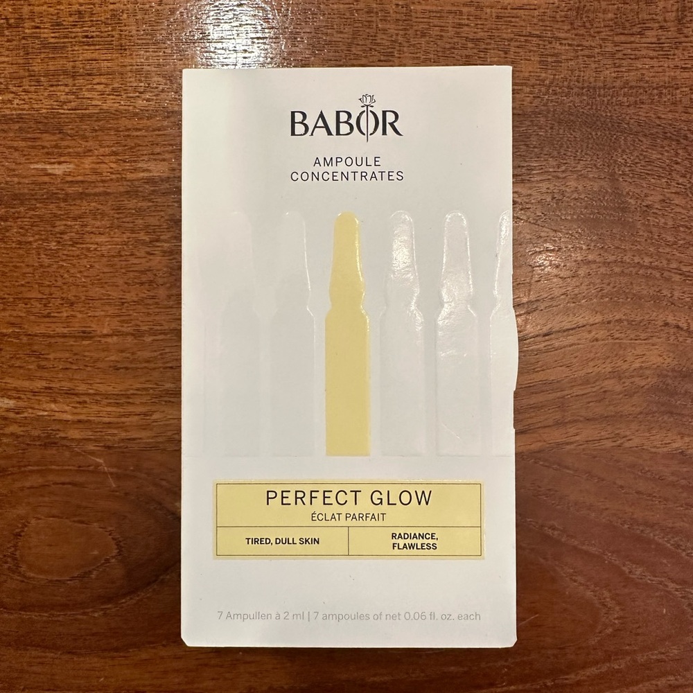 NIB Babor Perfect Glow Ampoule Concentrates